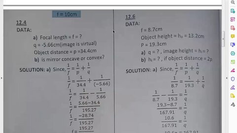 PHYSICS | Class 10th | CH#12 | Num#12 1 to 12 5