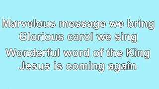 Jesus is coming again 3V