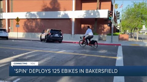 'SPIN' deploys 125 eBikes in Bakersfield