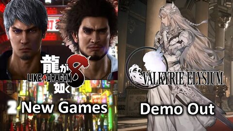 New Like a Dragon (Yakuza) Games. Valkyrie Elysium Demo