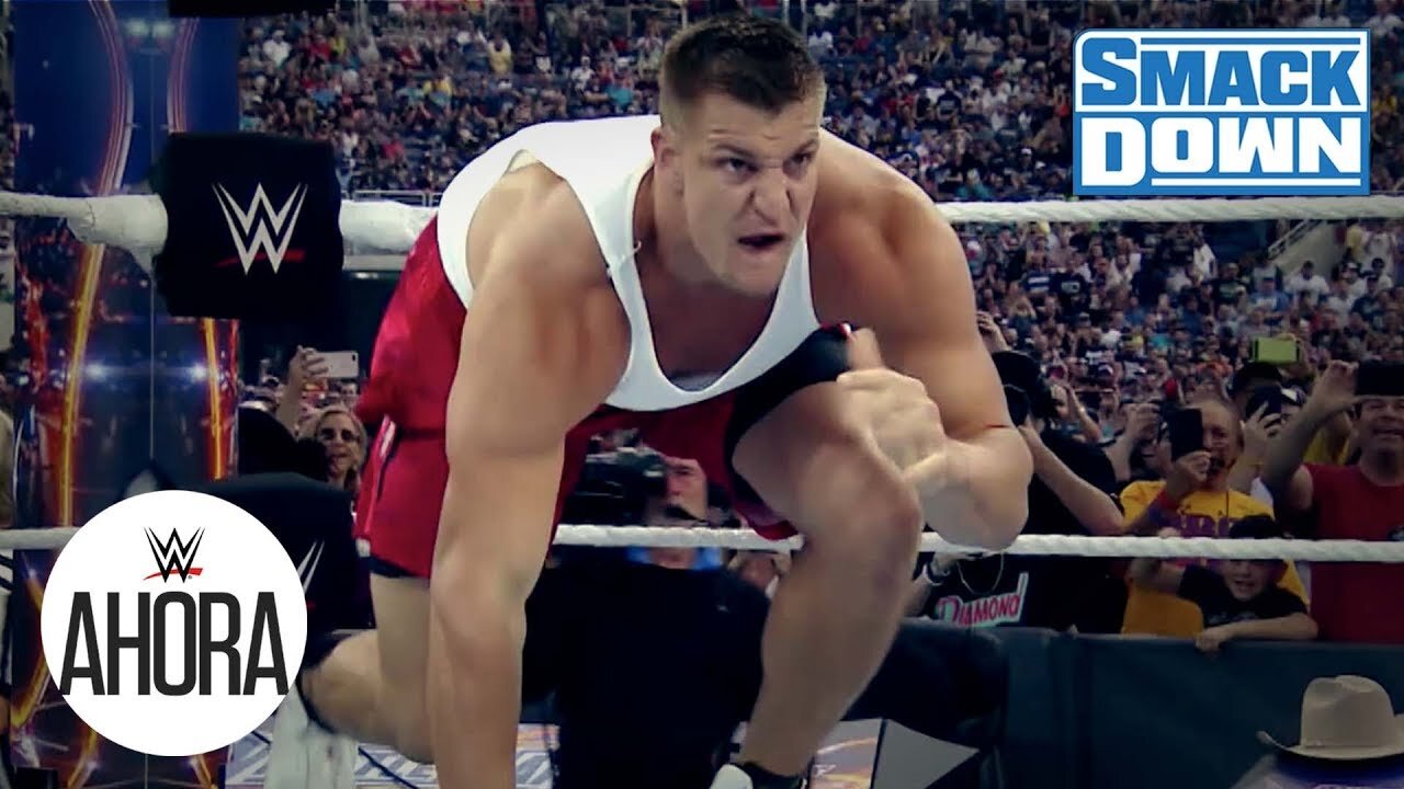 Rob Gronkowski en SmackDown WWE Ahora, Mar 20, 2020