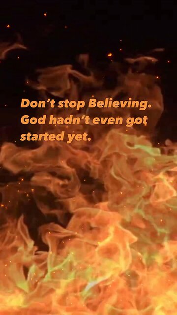 Don’t Stop Believing