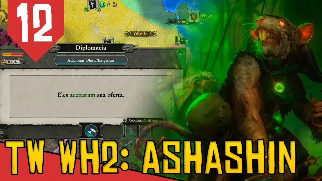 CONFEDERAÇÃO FEDIDA - Total War Warhammer 2 Ashashin #12 [Gameplay Português PT-BR]