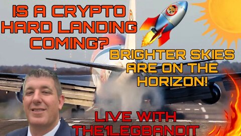 Crypto HARD LANDING - Storms will lift shortly!