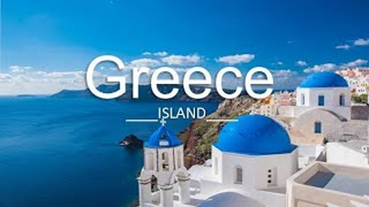 FLY OVER GREECE | Relaxing music along with great nature videos | Video HD