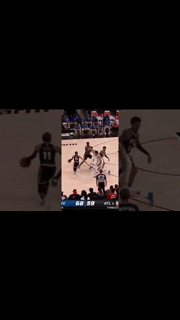 Collins Vs Embiid The Stare Down at the End