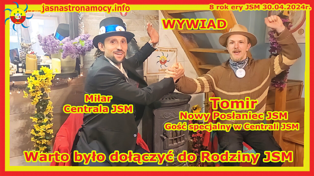 Wywiad z nowym Poslańcem JSM Tomirem Warto było dołączyć do Rodziny JSM