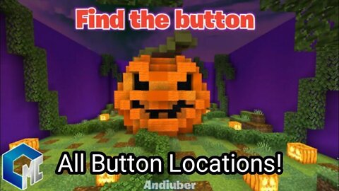 Minecraft - Find the Button Halloween, All Buttons! (Halloween Special)