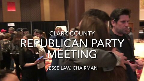 Clark County Republican Party Meeting, January 18, 2022