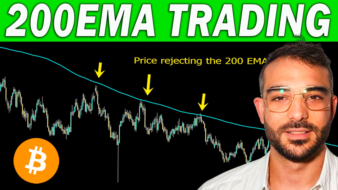 200 EMA Trading Strategy for Crypto - (Exponential Moving Average Trading Strategy) on TradingView