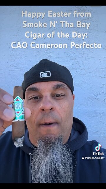 Cigar of the Day: CAO Cameroon Perfecto 4x48 #HappyEaster #Short #Cigars #Shorts #Cigar