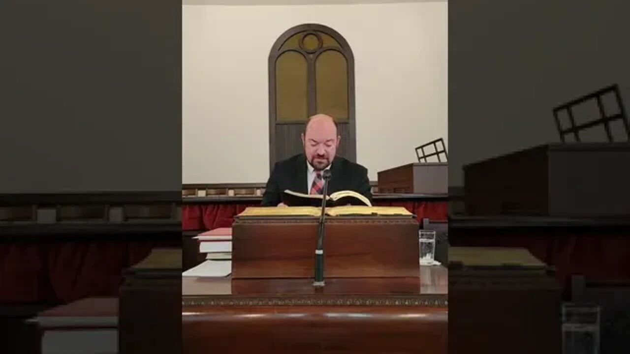 Lord's Day Morning Worship from Bethany ARP Church, August 14, 2022