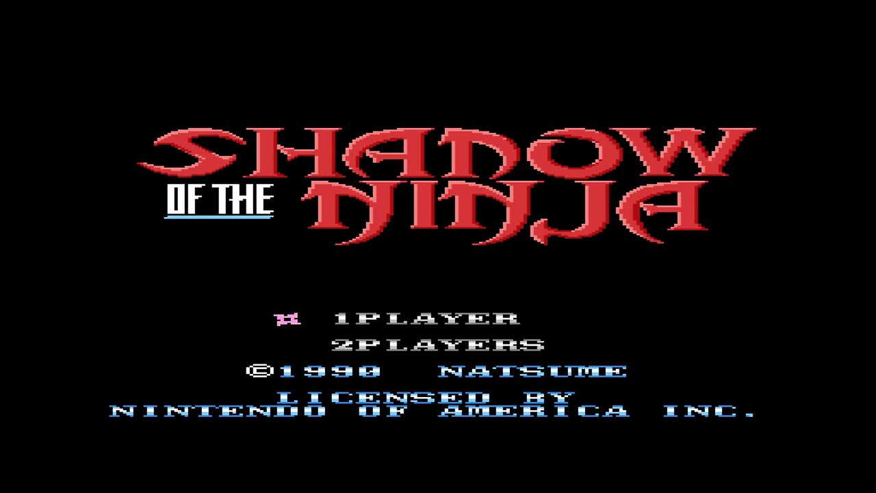 Shadow of the Ninja - Full Playthrough - NES 1990