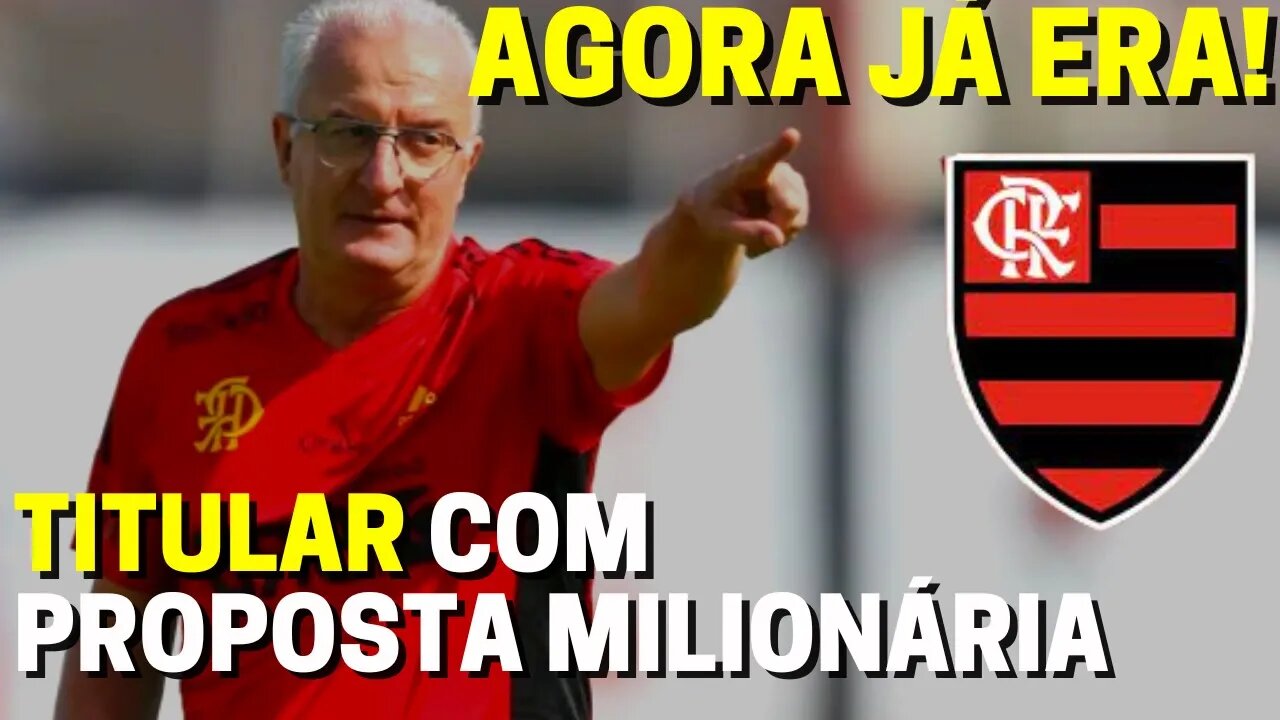 AGORA JÁ ERA! FLAMENGO RECEBE PROPOSTA MILIONÁRIO POR TITULAR DE DORIVAL JÚNIOR