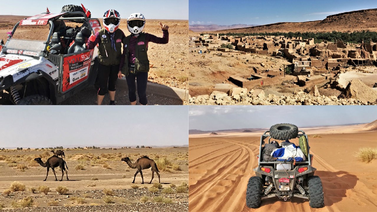 Les Frisees beauceronnes prennent d'assaut le Cap Femina Aventure en SSV.