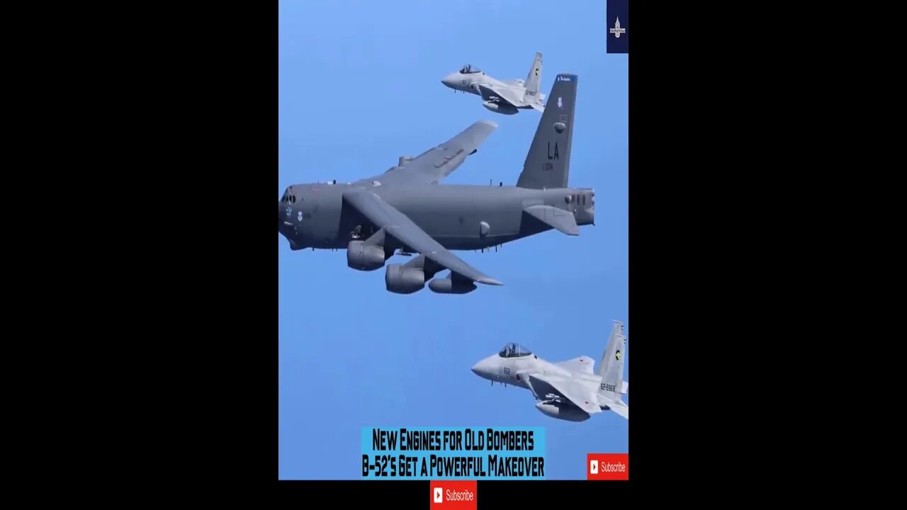 New Engines for Old Bombers B 52s Get a Powerful Makeover #military