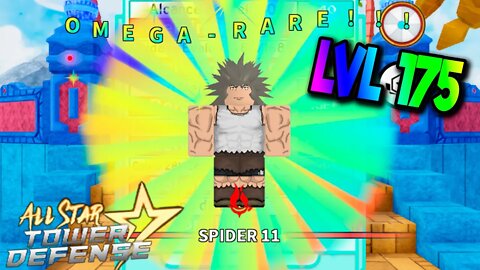 SHOWCASE UVOGIN (SPIDER 11) LEVEL 175 NO ALL STAR TOWER DEFENSE