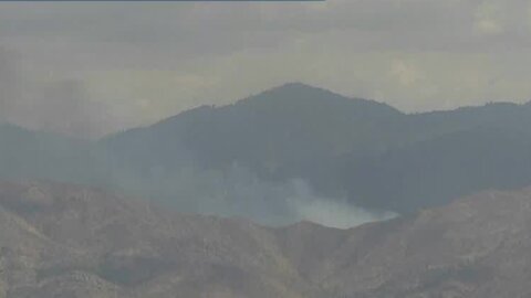 Mesa Fire breaks out near Lake Isabella