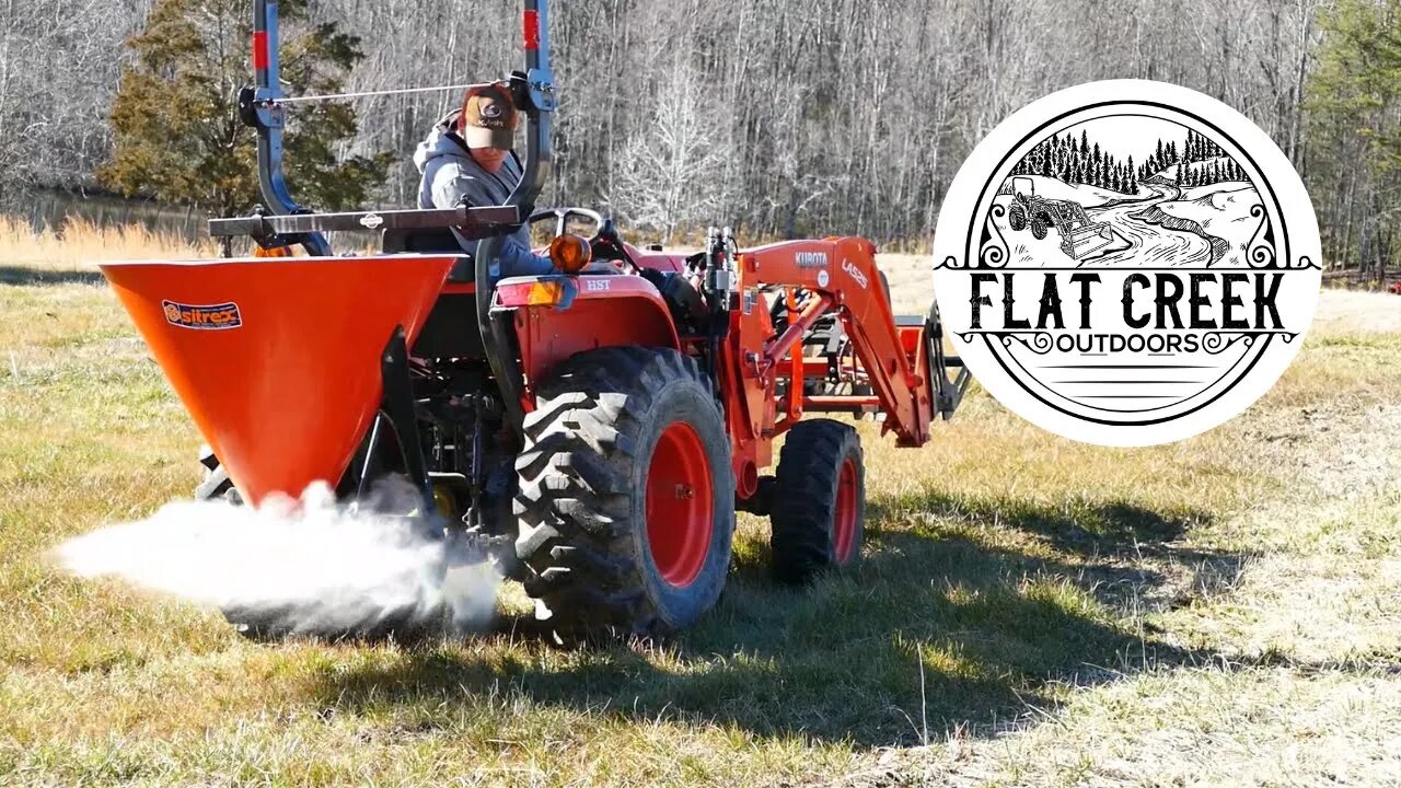 Can You Spread Pulverized Lime in a 3-Point Spreader? Lets Find Out