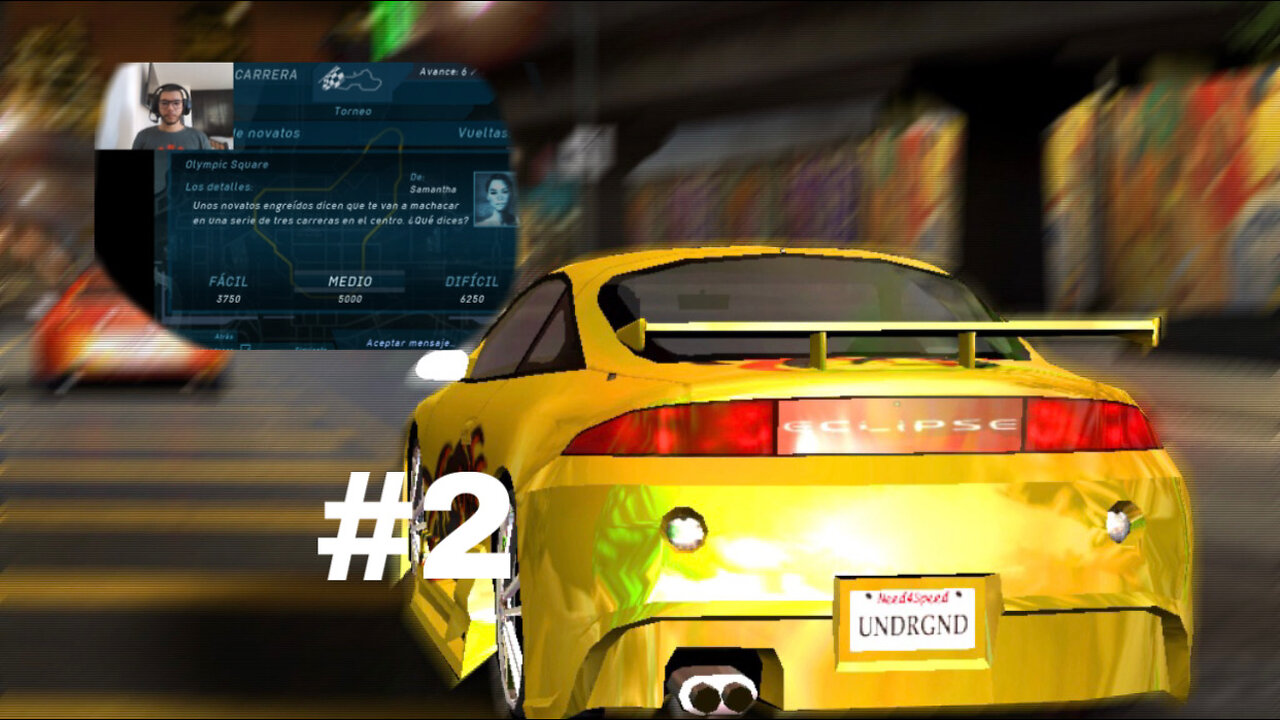 NFS UNDERGROUND - MAS CARRERAS #2