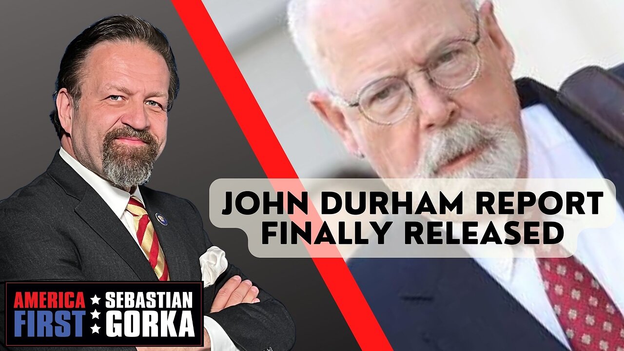 John Durham report finally released. John Solomon with Sebastian Gorka on AMERICA First