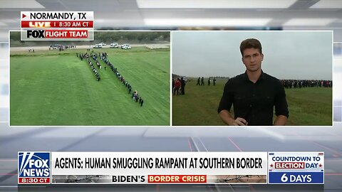 Large Groups of migrants invading Texas