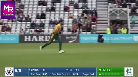 Shaheen Afridi takes 4 wickets in 1 over| T20 Blast 2023