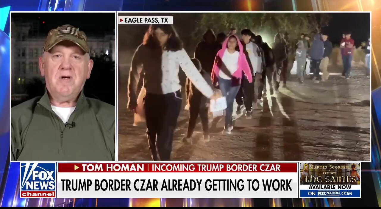 Tom Homan: What's Crude About Mass Deportations?