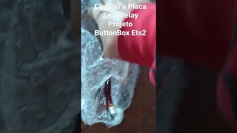 Placa Zero Delay PROJETO BUTTON BOX ETS2 #shorts