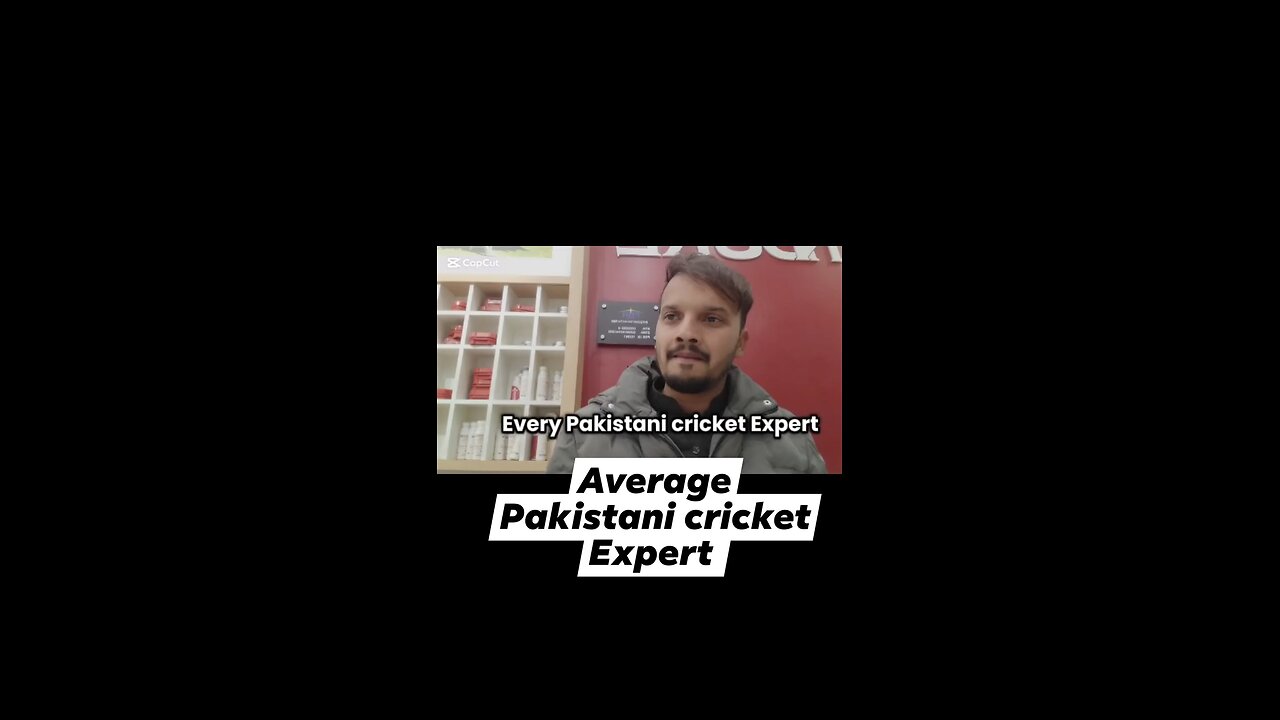 Average Pakistani cricket Expert Average Pakistani cricket Expert