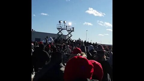 air force 1 arriving
