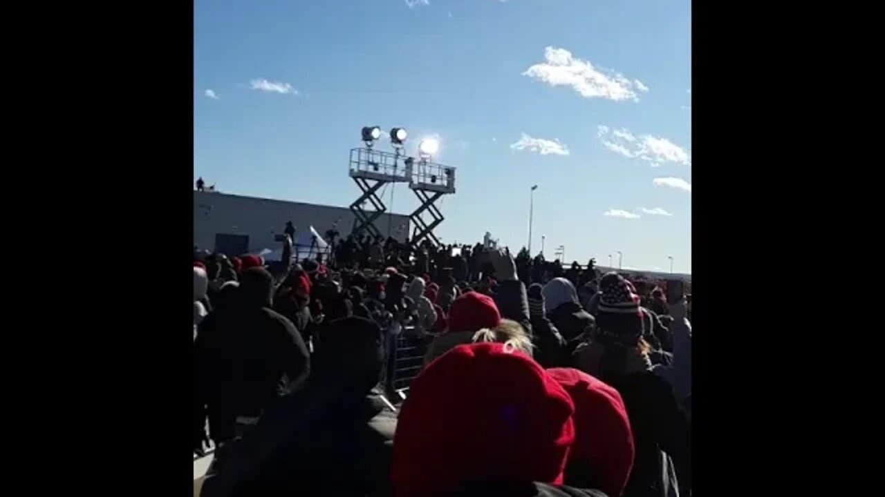 air force 1 arriving