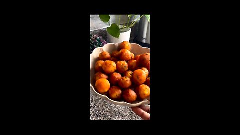 Crispy potatoe balls Homemade.