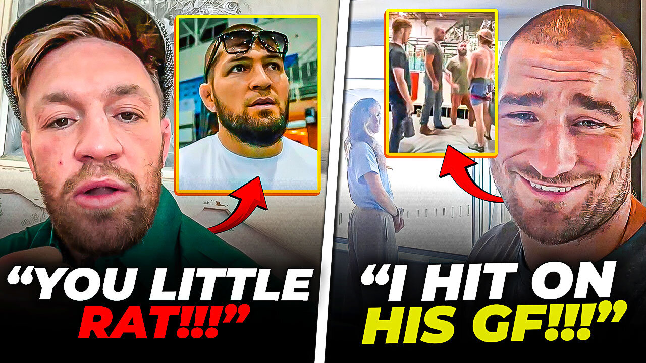 Conor McGregor ATTACKS Khabib After Incident! Sean Strickland Explains Altercation w/ Climbers!