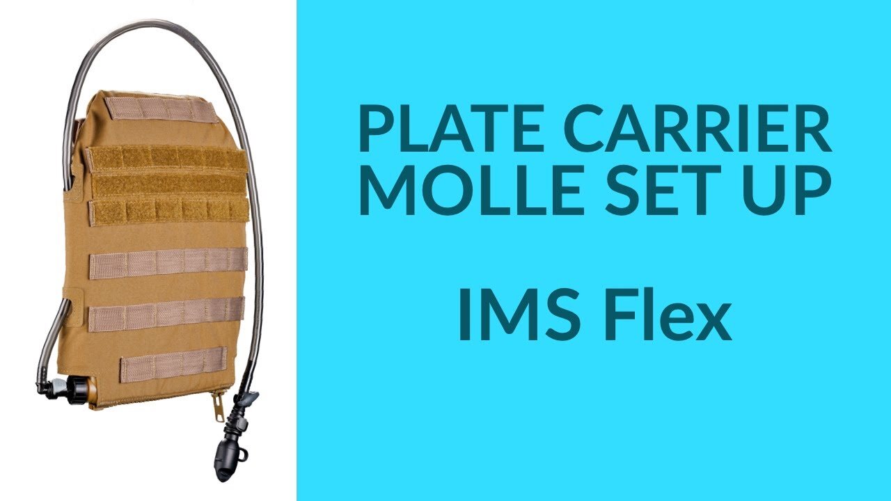 How to use MOLLE: Plate Carrier Hydration Set Up & Assembly with (IMS Combo by Qore Performance®)