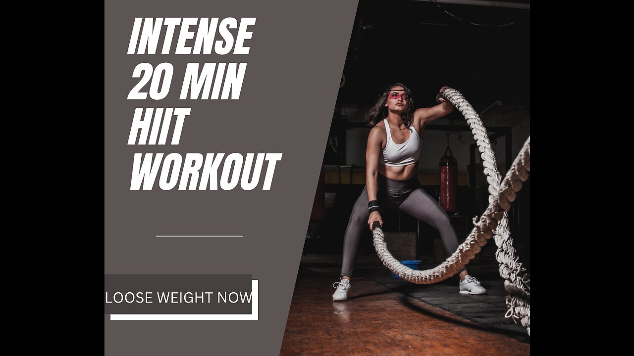 Intense HIIT workout to lose weight (2022)