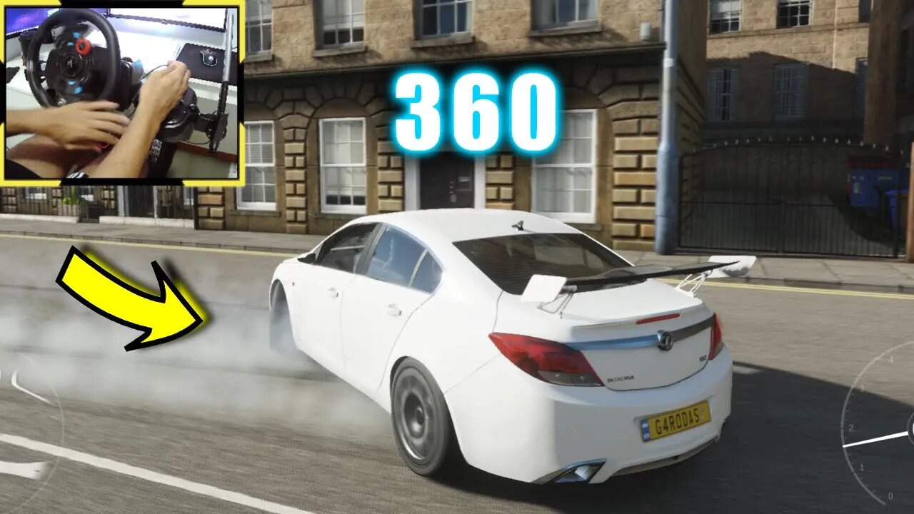 VAUXHALL INSIGNIA VXR 2010 Forza Horizon 4 gameplay Logitech g29