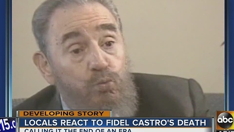 World reactions vary over Fidel Castro's death