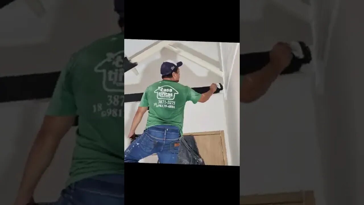 este sou eu na correria!!#pintor #pintura