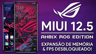 ABHIX MIUI ROG EDITION PARA VÁRIOS DISPOSITIVOS! | Miui ROM | Poco X3 Pro Miui ROG Edition