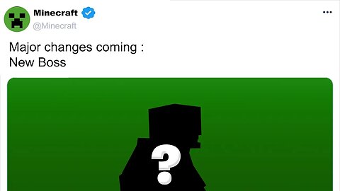 Minecraft is getting a new boss! 😲