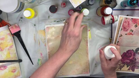 #3 SALVATION Journal gelli printing