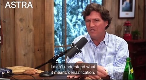 ►🚨▶◾️🇺🇸🤡 Tucker: "Putin doesn't understand what/who Nazis are." Srsly??