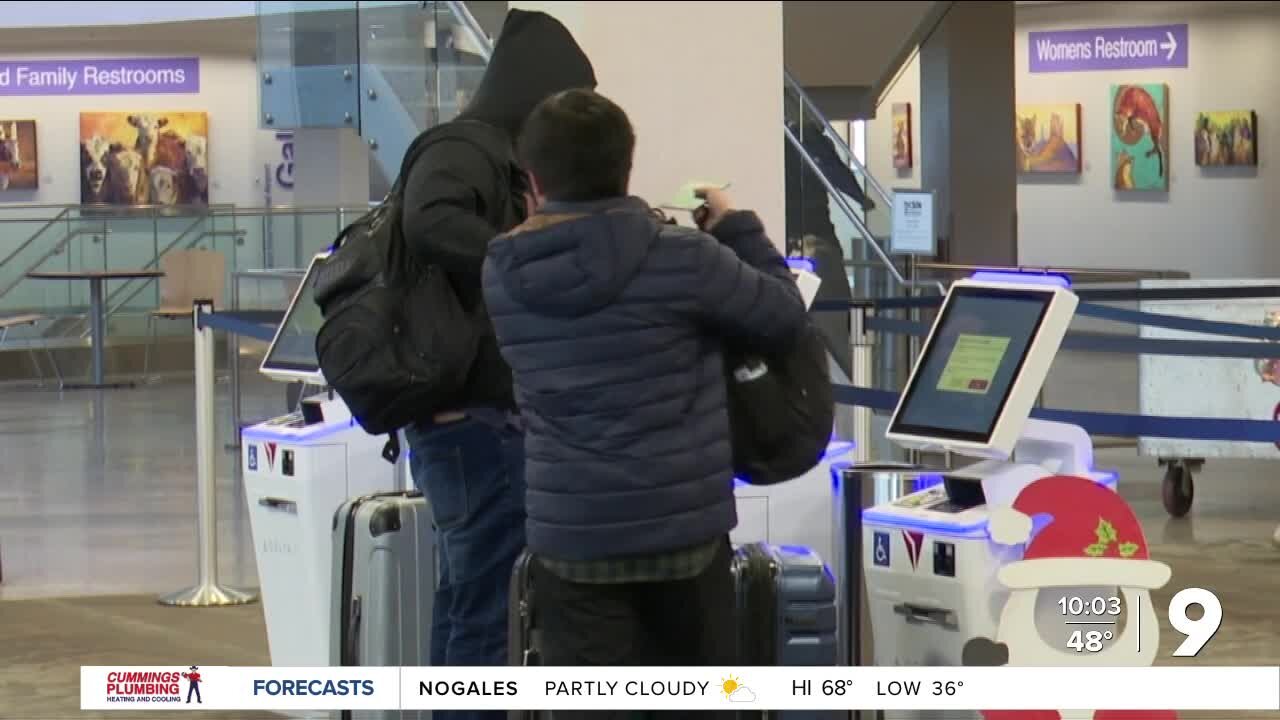 Tucson International Aiport seeing flight delays due to weather