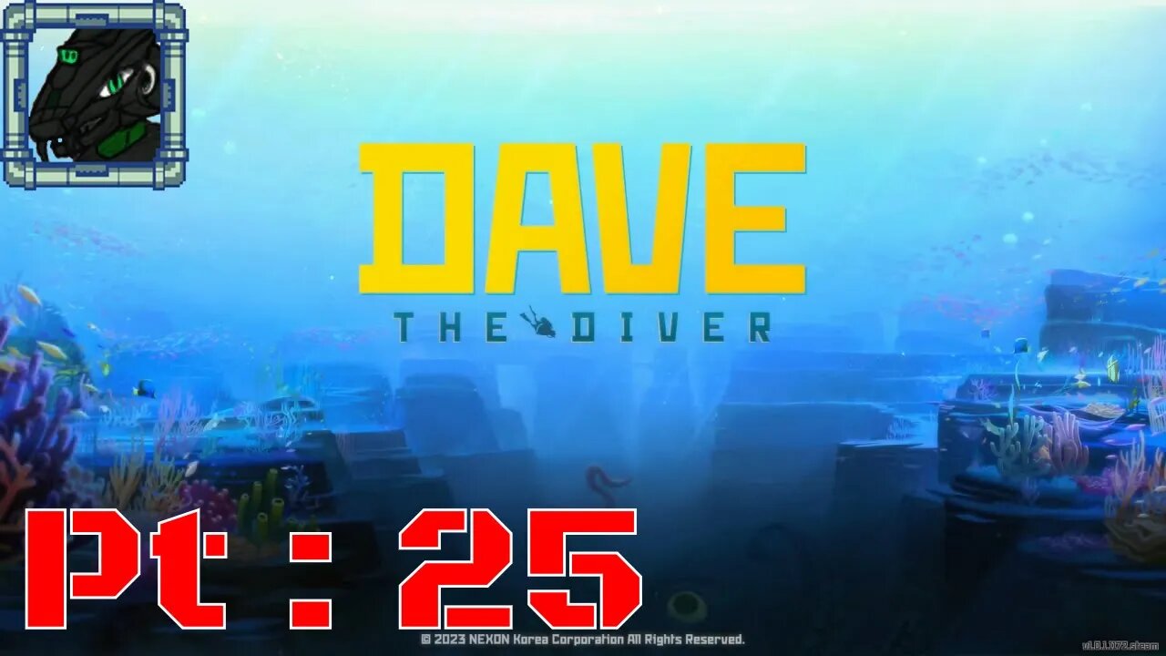 Dave The Diver Pt 25 {Just a quiet day... isn't that guy from King of Fighters?}