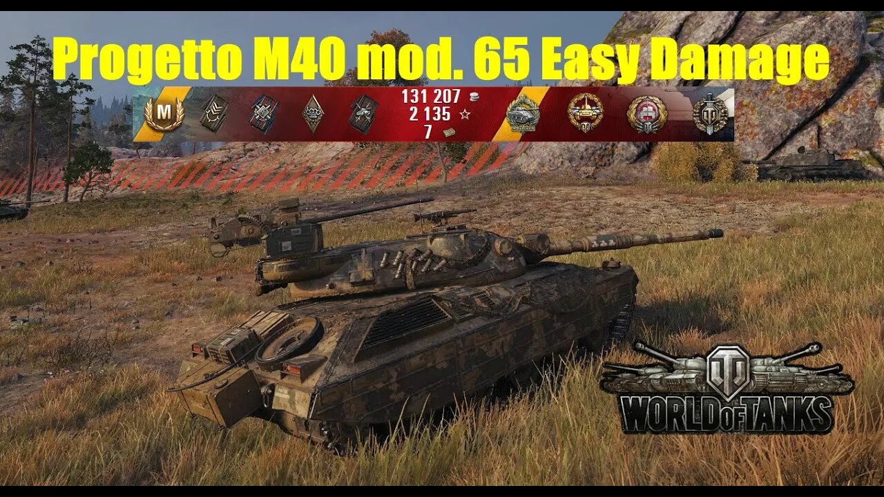 World of Tanks - Progetto M40 mod. 65, 9K Damage, 8Kills, Karelia