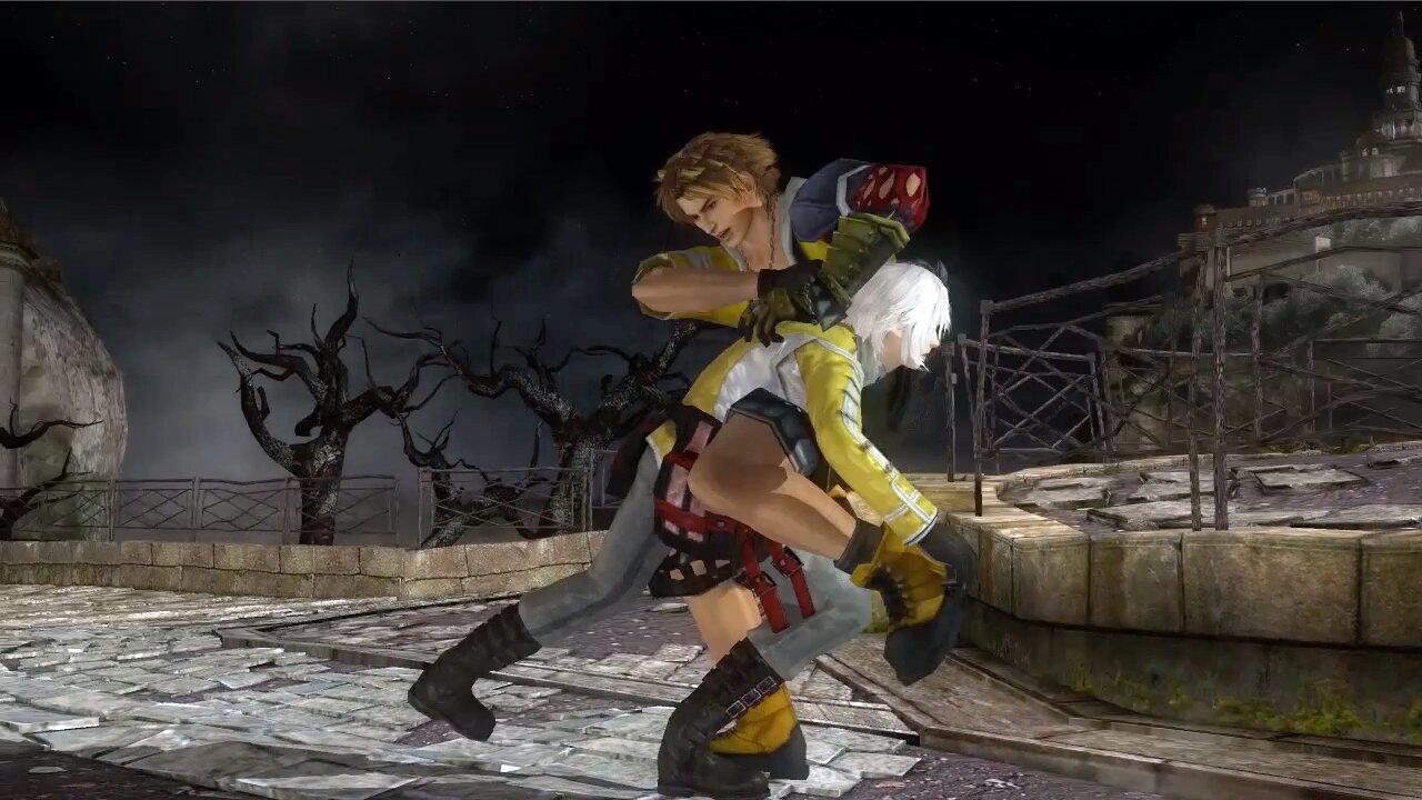 DOA5LR-022 Eliot as Hope vs Ein as Tidus