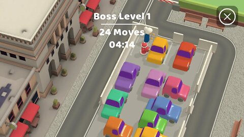 Parking Jam 3D-Boss Level 1