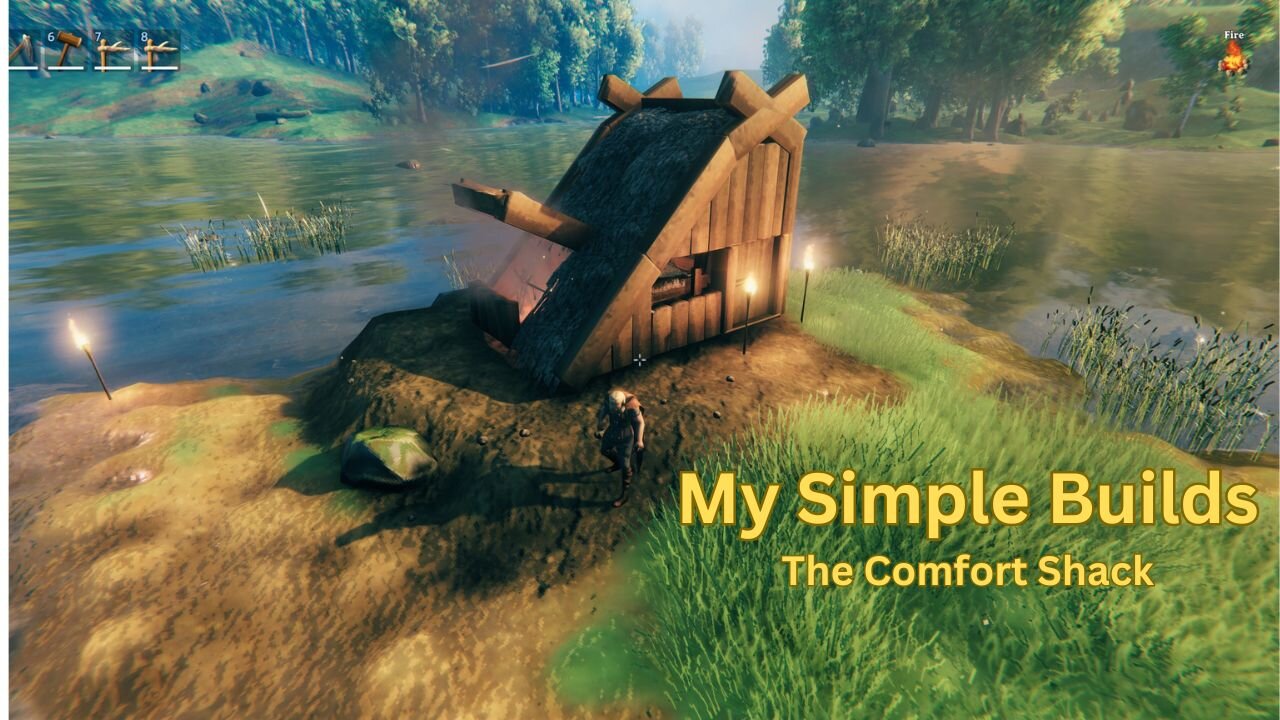 Valheim - My simple builds #3 - The Comfort Shack