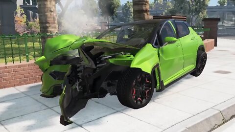 Fatal Car Crash Game Video #31 | BeamNG | Crash Cars Games 2022